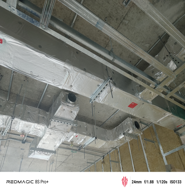 Rede HVAC e Dutos Metálicos do Centro Comercial Meraki (Talatona)